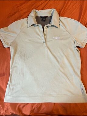 FedEx Custom Critical Office Light Green Polo Shirt
